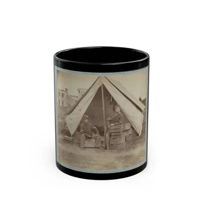 22d New York State Militia Near Harpers Ferry, Va., 1861 I.E.1862 004 (U.S. Civil War) Black Coffee Mug 11oz - Go Mug Yourself