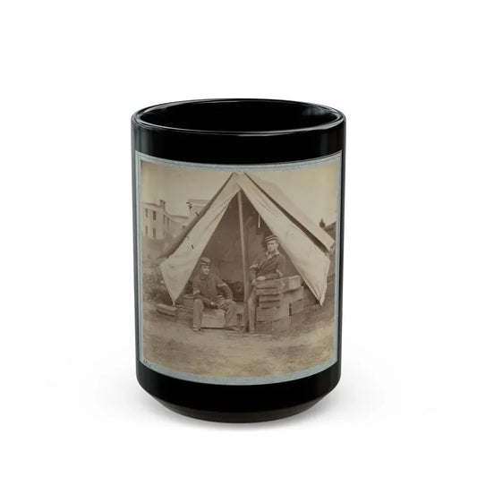22d New York State Militia Near Harpers Ferry, Va., 1861 I.E.1862 004 (U.S. Civil War) Black Coffee Mug 15oz - Go Mug Yourself