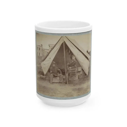 22d New York State Militia Near Harpers Ferry, Va., 1861 I.E.1862 004 (U.S. Civil War) White Coffee Mug 15oz - Go Mug Yourself