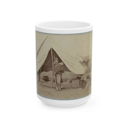 22d New York State Militia Near Harpers Ferry, Va., 1861 I.E.1862 005(2) (U.S. Civil War) White Coffee Mug 15oz - Go Mug Yourself