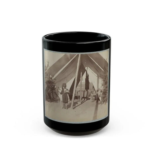 22d New York State Militia Near Harpers Ferry, Va., 1861 I.E.1862 005 (U.S. Civil War) Black Coffee Mug 15oz - Go Mug Yourself