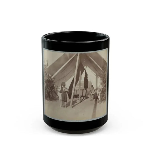 22d New York State Militia Near Harpers Ferry, Va., 1861 I.E.1862 005 (U.S. Civil War) Black Coffee Mug 15oz - Go Mug Yourself