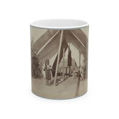 22d New York State Militia Near Harpers Ferry, Va., 1861 I.E.1862 005 (U.S. Civil War) White Coffee Mug 11oz - Go Mug Yourself