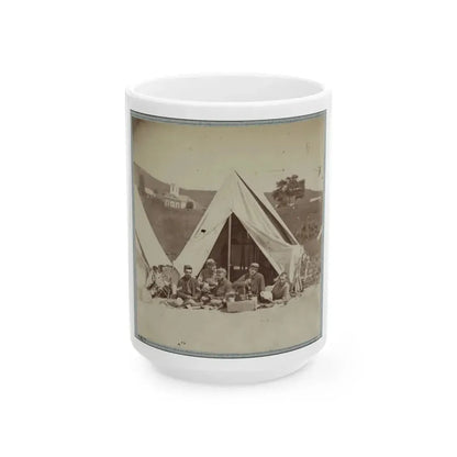 22d New York State Militia Near Harpers Ferry, Va., 1861 I.E.1862 006 (U.S. Civil War) White Coffee Mug 15oz - Go Mug Yourself