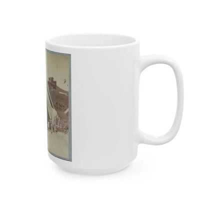 22d New York State Militia Near Harpers Ferry, Va., 1861 I.E.1862 006 (U.S. Civil War) White Coffee Mug - Go Mug Yourself