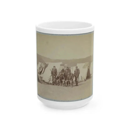 22d New York State Militia Near Harpers Ferry, Va., 1861 I.E.1862 007 (U.S. Civil War) White Coffee Mug 15oz - Go Mug Yourself