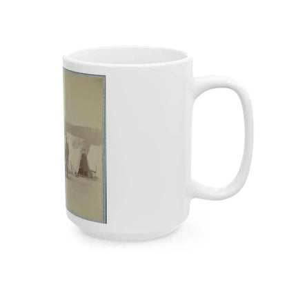 22d New York State Militia Near Harpers Ferry, Va., 1861 I.E.1862 007 (U.S. Civil War) White Coffee Mug - Go Mug Yourself