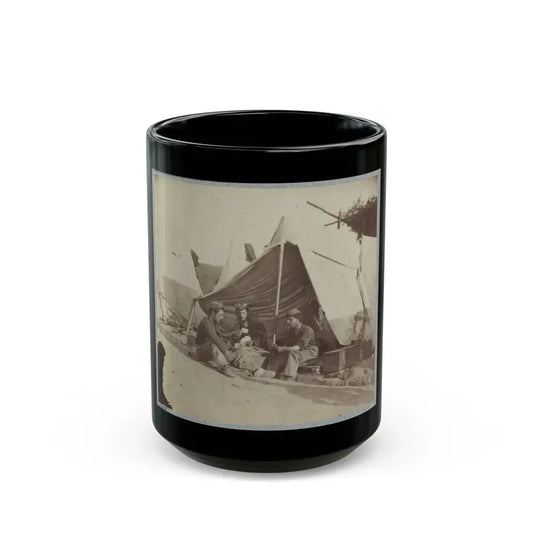 22d New York State Militia Near Harpers Ferry, Va., 1861 I.E.1862 008 (U.S. Civil War) Black Coffee Mug 15oz - Go Mug Yourself