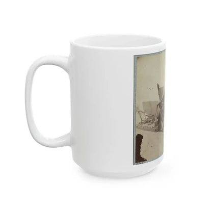 22d New York State Militia Near Harpers Ferry, Va., 1861 I.E.1862 008 (U.S. Civil War) White Coffee Mug - Go Mug Yourself