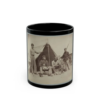 22d New York State Militia Near Harpers Ferry, Va., 1861 I.E.1862 009 (U.S. Civil War) Black Coffee Mug 11oz - Go Mug Yourself