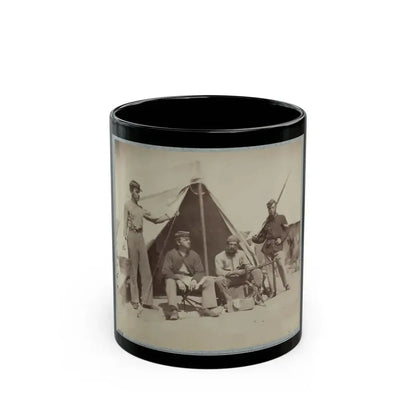22d New York State Militia Near Harpers Ferry, Va., 1861 I.E.1862 009 (U.S. Civil War) Black Coffee Mug 11oz - Go Mug Yourself