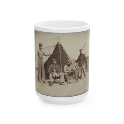 22d New York State Militia Near Harpers Ferry, Va., 1861 I.E.1862 009 (U.S. Civil War) White Coffee Mug 15oz - Go Mug Yourself