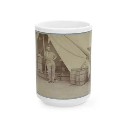 22d New York State Militia Near Harpers Ferry, Va., 1861 I.E.1862 011 (U.S. Civil War) White Coffee Mug 15oz - Go Mug Yourself