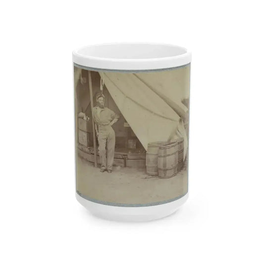 22d New York State Militia Near Harpers Ferry, Va., 1861 I.E.1862 011 (U.S. Civil War) White Coffee Mug 15oz - Go Mug Yourself