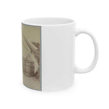 22d New York State Militia Near Harpers Ferry, Va., 1861 I.E.1862 011 (U.S. Civil War) White Coffee Mug - Go Mug Yourself