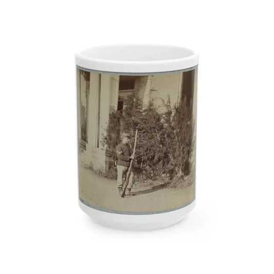22d New York State Militia Near Harpers Ferry, Va., 1861 I.E.1862 013 (U.S. Civil War) White Coffee Mug 15oz - Go Mug Yourself