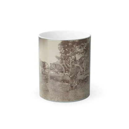 22D New York State Militia Near Harpers Ferry, Va., 1861 I.E.1862 015 (U.S. Civil War) Color Changing Coffee Mug 11oz - Go Mug Yourself