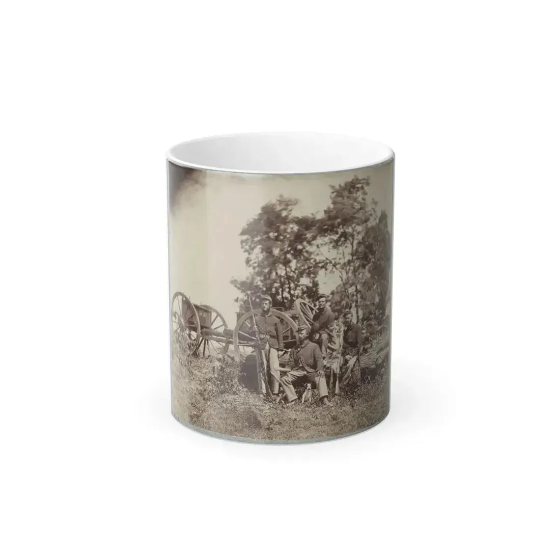 22D New York State Militia Near Harpers Ferry, Va., 1861 I.E.1862 016 (U.S. Civil War) Color Changing Coffee Mug 11oz - Go Mug Yourself