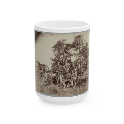 22d New York State Militia Near Harpers Ferry, Va., 1861 I.E.1862 016 (U.S. Civil War) White Coffee Mug 15oz - Go Mug Yourself