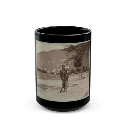 22d New York State Militia Near Harpers Ferry, Va., 1861 I.E.1862 018 (U.S. Civil War) Black Coffee Mug 15oz - Go Mug Yourself