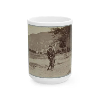 22d New York State Militia Near Harpers Ferry, Va., 1861 I.E.1862 018 (U.S. Civil War) White Coffee Mug 15oz - Go Mug Yourself