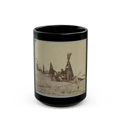 22d New York State Militia Near Harpers Ferry, Va., 1861 I.E.1862 019 (U.S. Civil War) Black Coffee Mug 15oz - Go Mug Yourself