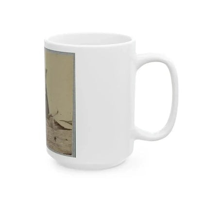 22d New York State Militia Near Harpers Ferry, Va., 1861 I.E.1862 019 (U.S. Civil War) White Coffee Mug - Go Mug Yourself