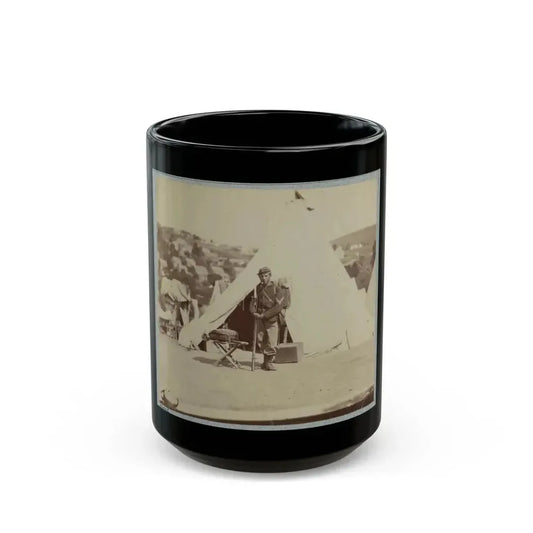 22d New York State Militia Near Harpers Ferry, Va., 1861 I.E.1862 020 (U.S. Civil War) Black Coffee Mug 15oz - Go Mug Yourself