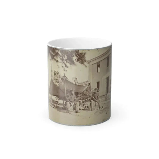 22D New York State Militia Near Harpers Ferry, Va., 1861 I.E.1862 021 (U.S. Civil War) Color Changing Coffee Mug 11oz Default Title - Go Mug Yourself