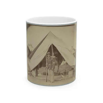 22d New York State Militia Near Harpers Ferry, Va., 1861 I.E.1862 022 (U.S. Civil War) White Coffee Mug 11oz - Go Mug Yourself