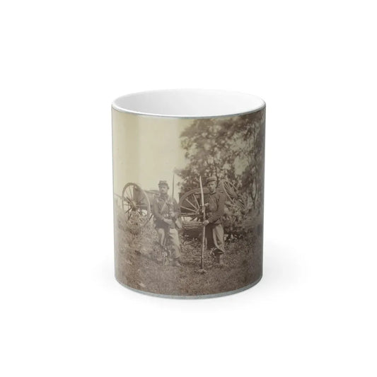 22D New York State Militia Near Harpers Ferry, Va., 1861 I.E.1862 023 (U.S. Civil War) Color Changing Coffee Mug 11oz Default Title - Go Mug Yourself