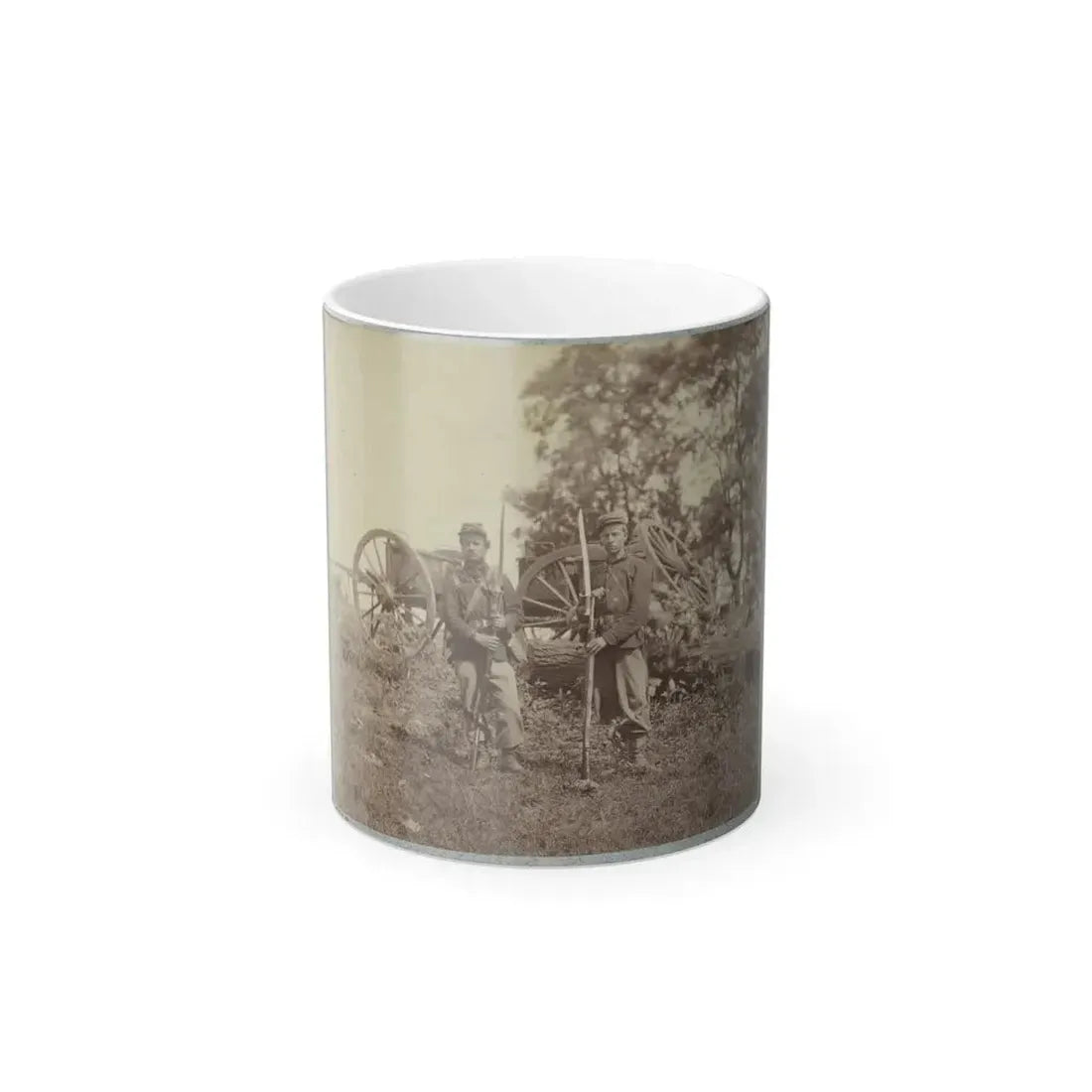 22D New York State Militia Near Harpers Ferry, Va., 1861 I.E.1862 023 (U.S. Civil War) Color Changing Coffee Mug 11oz - Go Mug Yourself