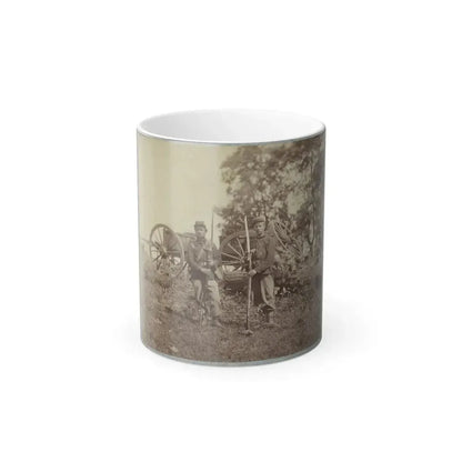 22D New York State Militia Near Harpers Ferry, Va., 1861 I.E.1862 023 (U.S. Civil War) Color Changing Coffee Mug 11oz - Go Mug Yourself
