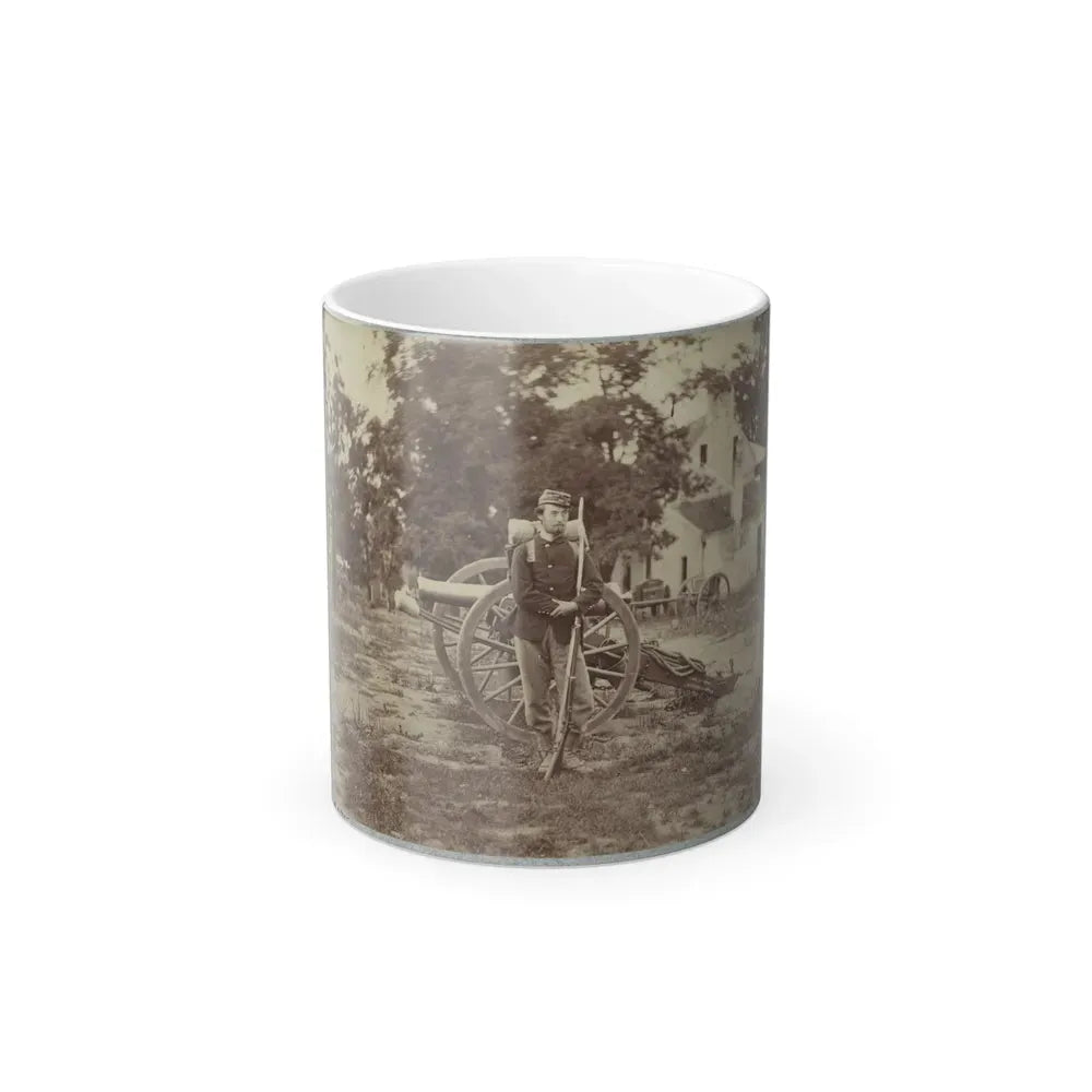 22D New York State Militia Near Harpers Ferry, Va., 1861 I.E.1862 024 (U.S. Civil War) Color Changing Coffee Mug 11oz Default Title 11oz - Go Mug Yourself