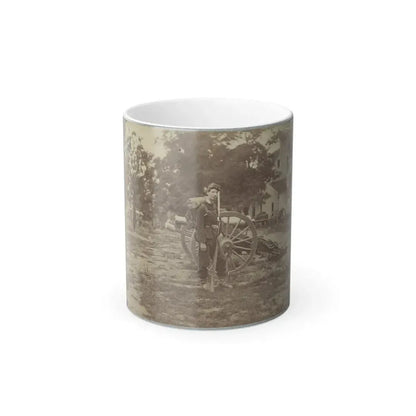 22D New York State Militia Near Harpers Ferry, Va., 1861 I.E.1862 025 (U.S. Civil War) Color Changing Coffee Mug 11oz - Go Mug Yourself