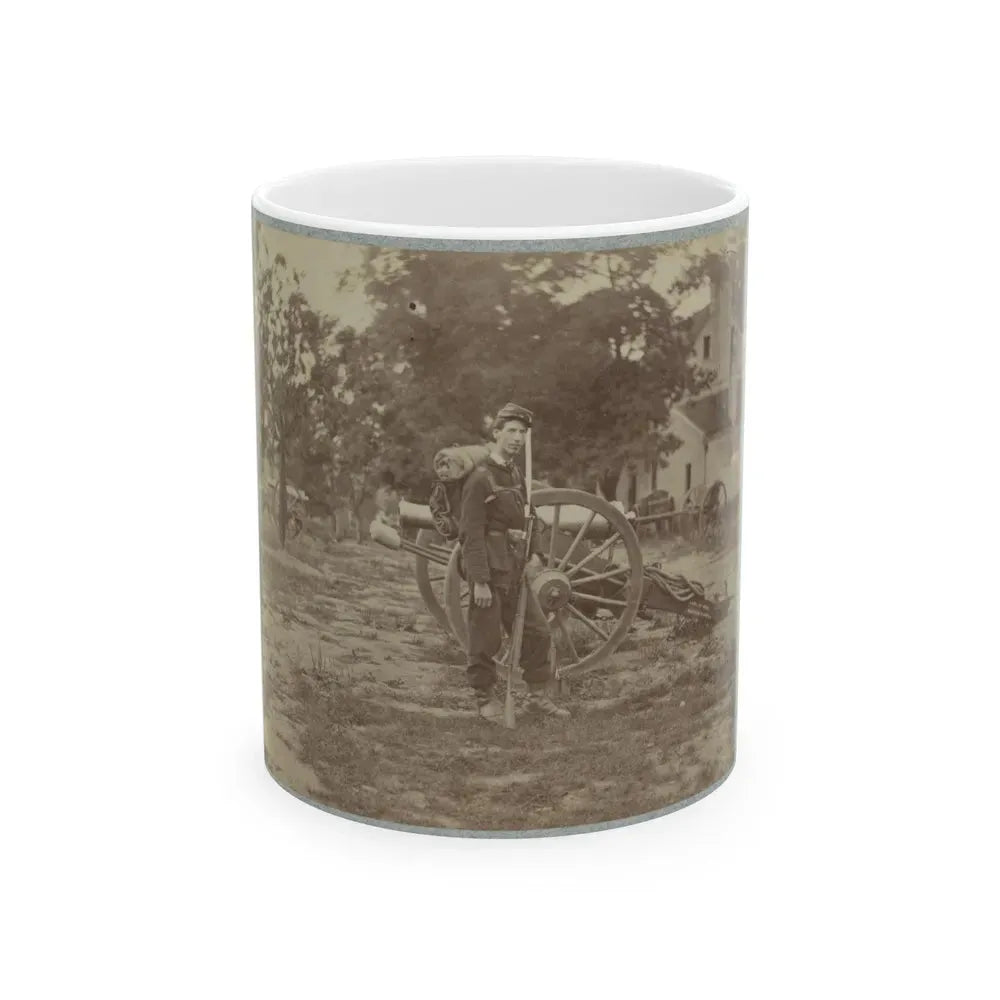 22d New York State Militia Near Harpers Ferry, Va., 1861 I.E.1862 025 (U.S. Civil War) White Coffee Mug 11oz - Go Mug Yourself