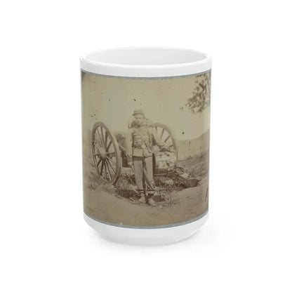 22d New York State Militia Near Harpers Ferry, Va., 1861 I.E.1862 026 (U.S. Civil War) White Coffee Mug 15oz - Go Mug Yourself