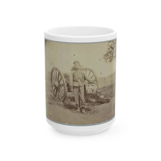 22d New York State Militia Near Harpers Ferry, Va., 1861 I.E.1862 026 (U.S. Civil War) White Coffee Mug 15oz - Go Mug Yourself