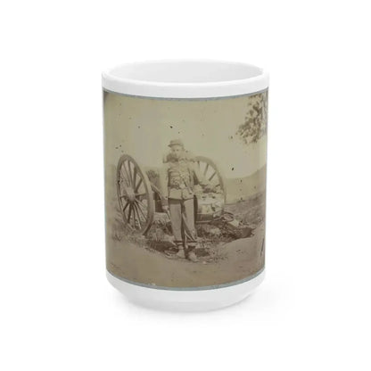 22d New York State Militia Near Harpers Ferry, Va., 1861 I.E.1862 026 (U.S. Civil War) White Coffee Mug 15oz - Go Mug Yourself