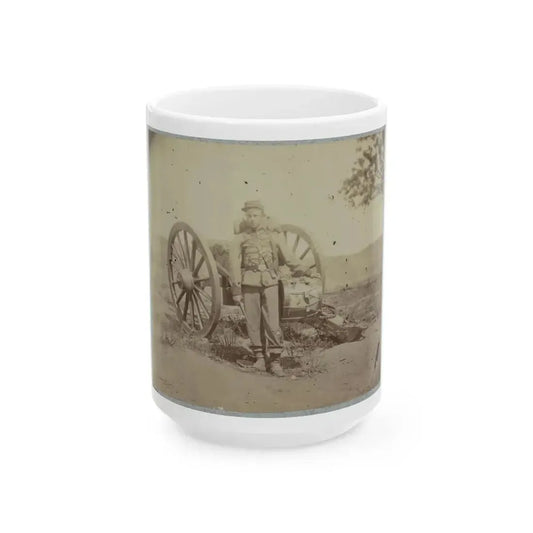 22d New York State Militia Near Harpers Ferry, Va., 1861 I.E.1862 026 (U.S. Civil War) White Coffee Mug 15oz - Go Mug Yourself