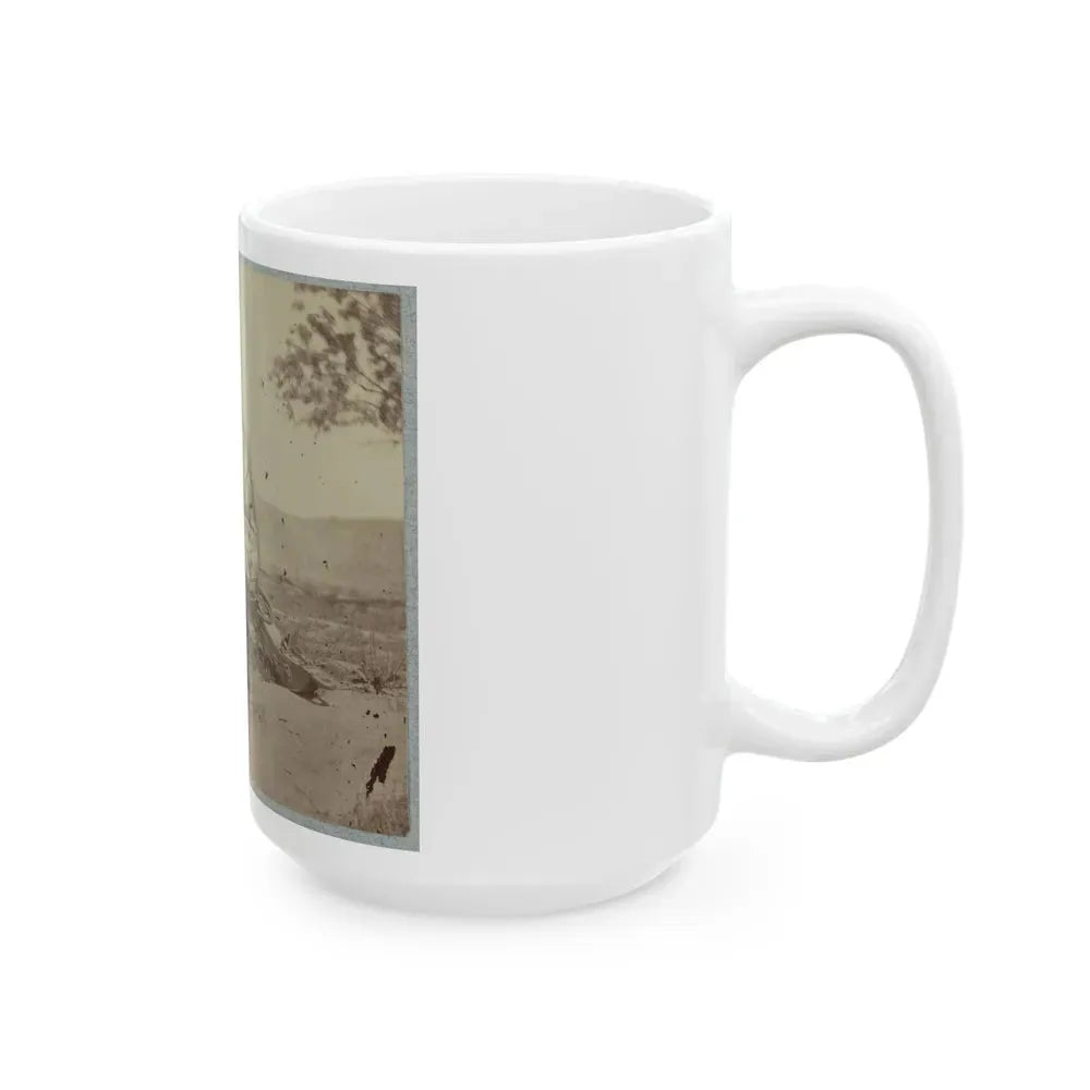 22d New York State Militia Near Harpers Ferry, Va., 1861 I.E.1862 026 (U.S. Civil War) White Coffee Mug - Go Mug Yourself