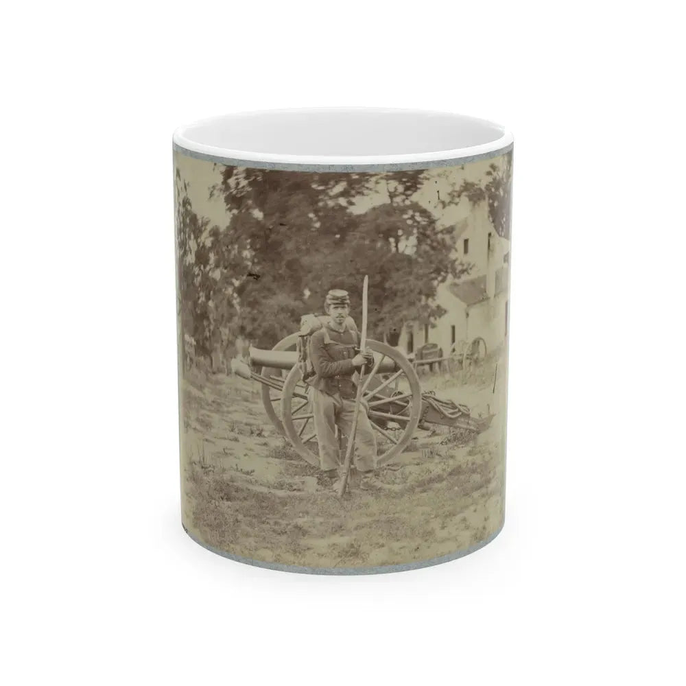22d New York State Militia Near Harpers Ferry, Va., 1861 I.E.1862 027 (U.S. Civil War) White Coffee Mug 11oz - Go Mug Yourself
