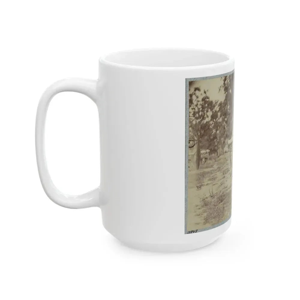 22d New York State Militia Near Harpers Ferry, Va., 1861 I.E.1862 027 (U.S. Civil War) White Coffee Mug - Go Mug Yourself