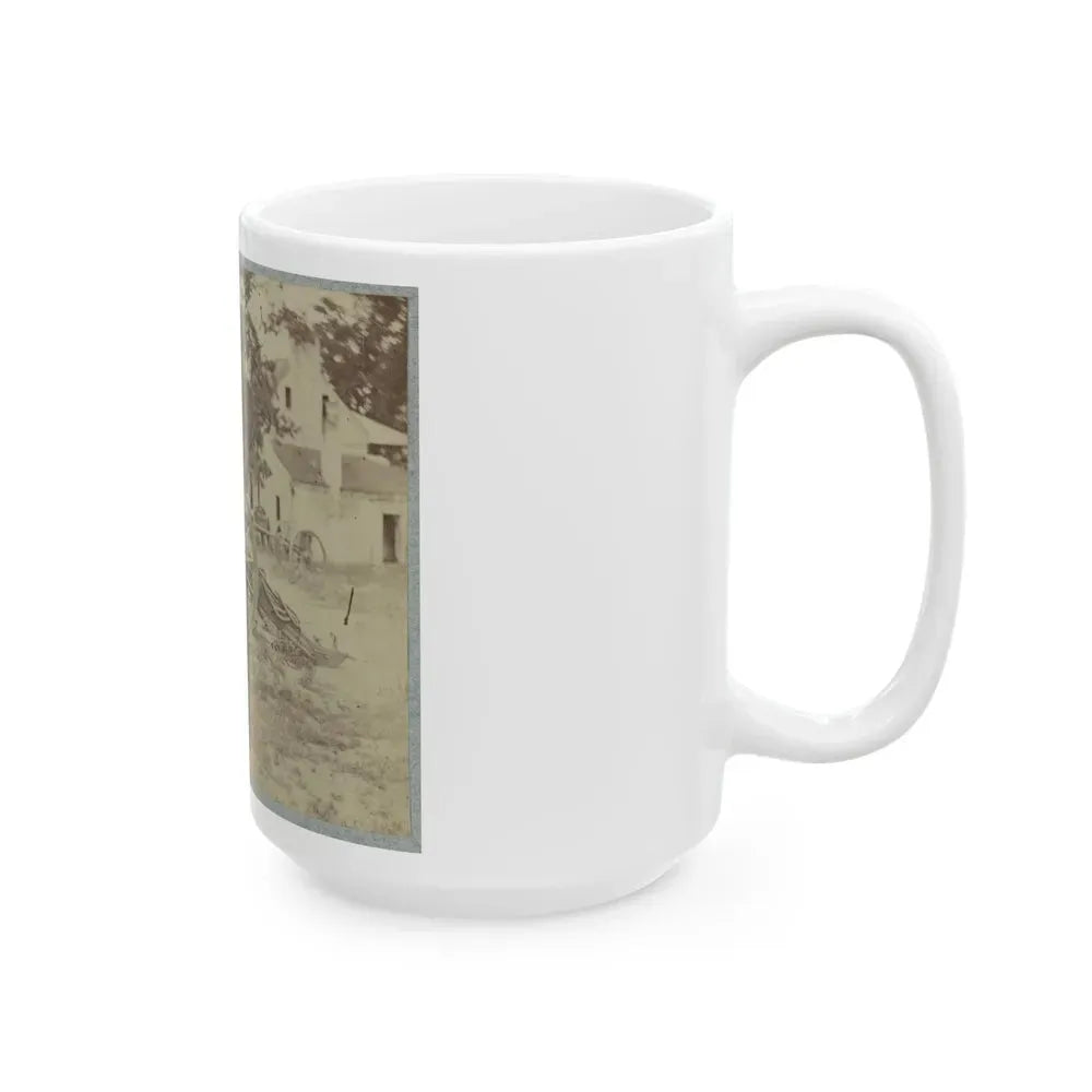 22d New York State Militia Near Harpers Ferry, Va., 1861 I.E.1862 027 (U.S. Civil War) White Coffee Mug - Go Mug Yourself