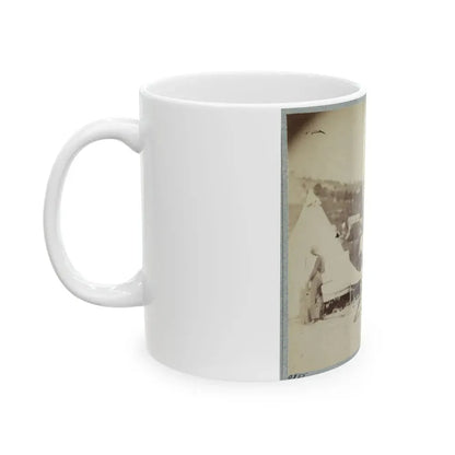 22d New York State Militia Near Harpers Ferry, Va., 1861 I.E.1862 028 (U.S. Civil War) White Coffee Mug - Go Mug Yourself