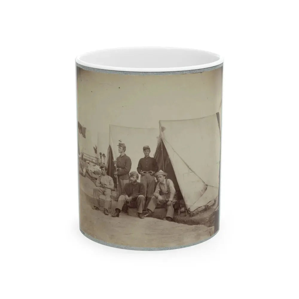 22d New York State Militia Near Harpers Ferry, Va., 1861 I.E.1862(2) (U.S. Civil War) White Coffee Mug 11oz - Go Mug Yourself