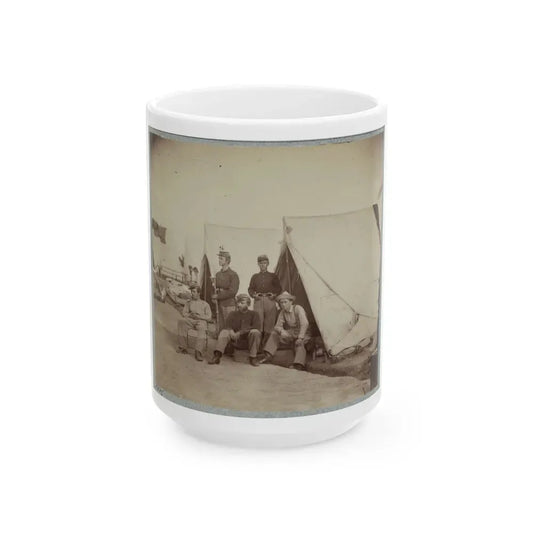 22d New York State Militia Near Harpers Ferry, Va., 1861 I.E.1862(2) (U.S. Civil War) White Coffee Mug 15oz - Go Mug Yourself