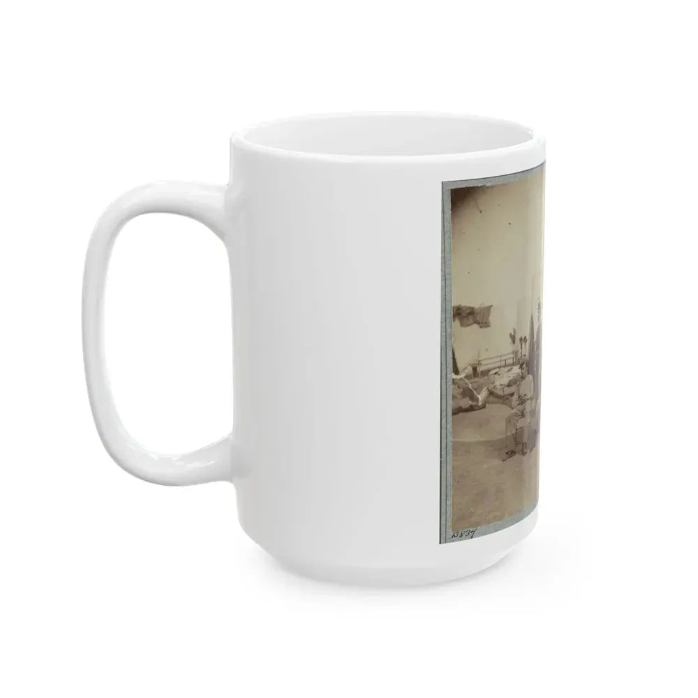 22d New York State Militia Near Harpers Ferry, Va., 1861 I.E.1862(2) (U.S. Civil War) White Coffee Mug - Go Mug Yourself