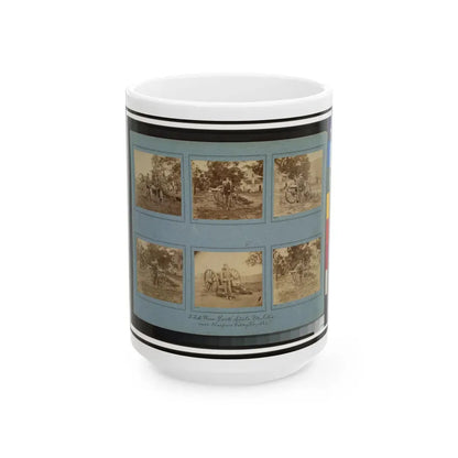 22d New York State Militia Near Harpers Ferry, Va., 1861 I.E.1862(3) (U.S. Civil War) White Coffee Mug 15oz - Go Mug Yourself