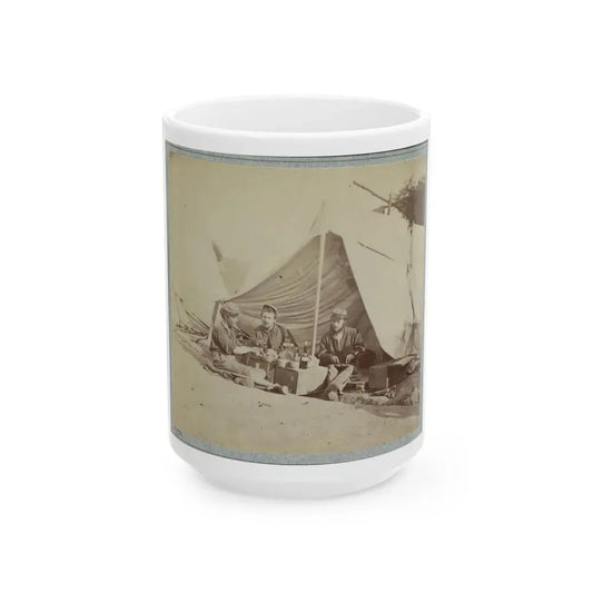 22d New York State Militia Near Harpers Ferry, Va., 1861 I.E.1862 (U.S. Civil War) White Coffee Mug 15oz - Go Mug Yourself